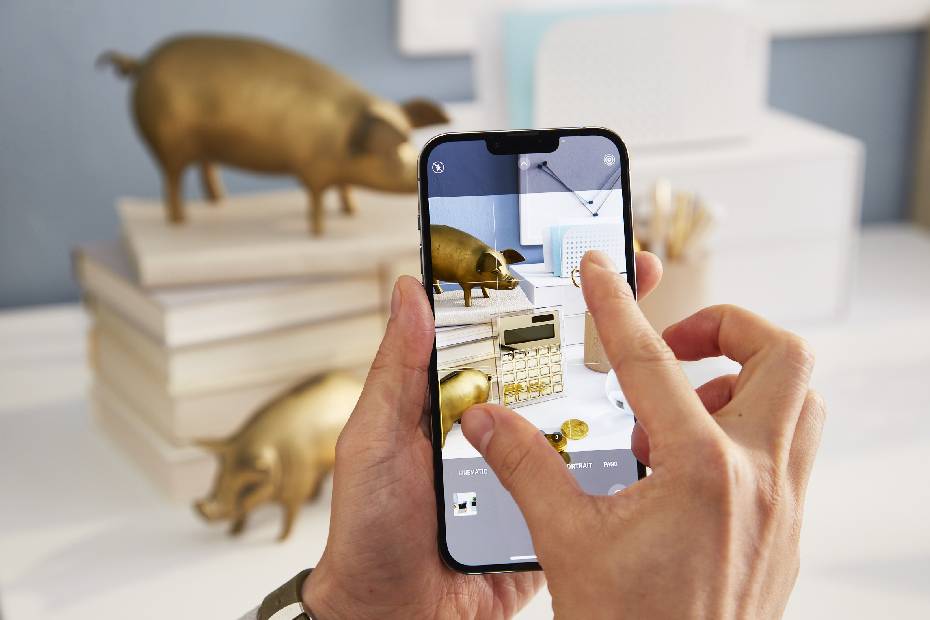 Person taking a picture on their phone