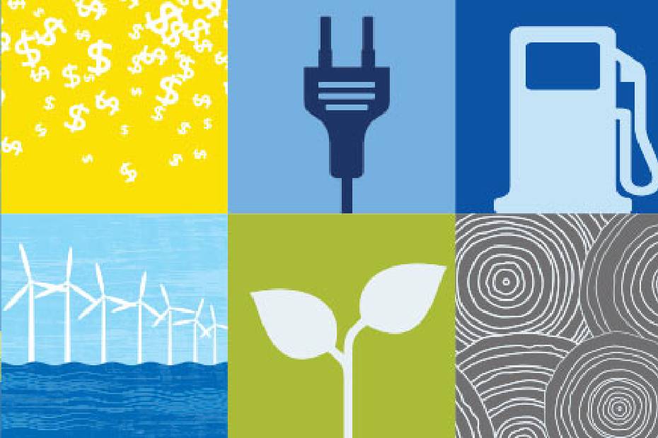 Illustrations about the environment and sustainability