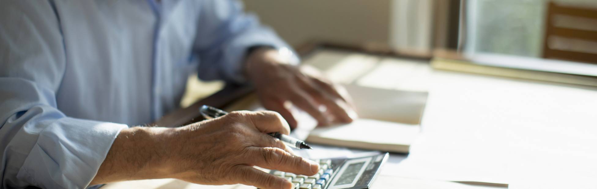 business owner doing paperwork