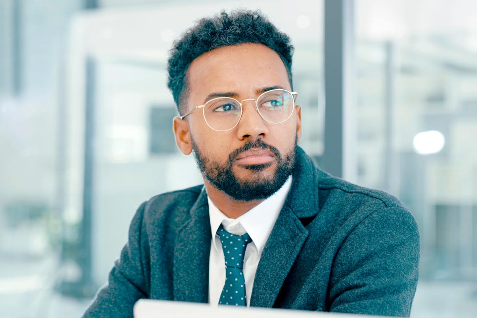 A young professional investor considering the investment outlook