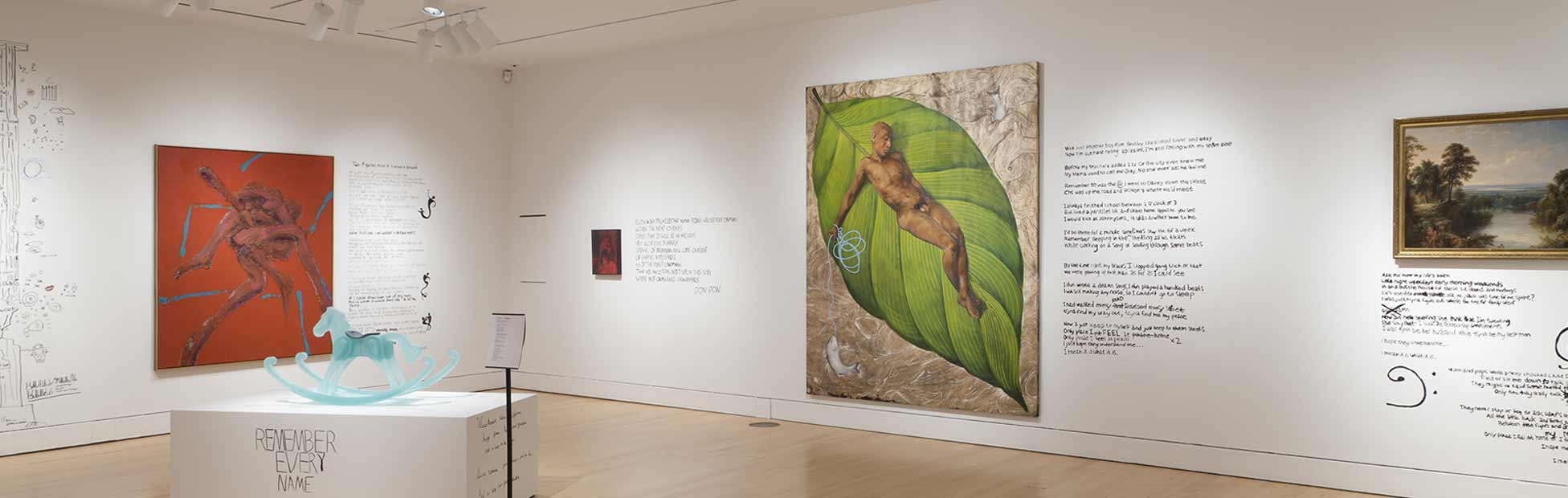 Artwork displayed from Art Gallery of Hamilton's permanent collection.