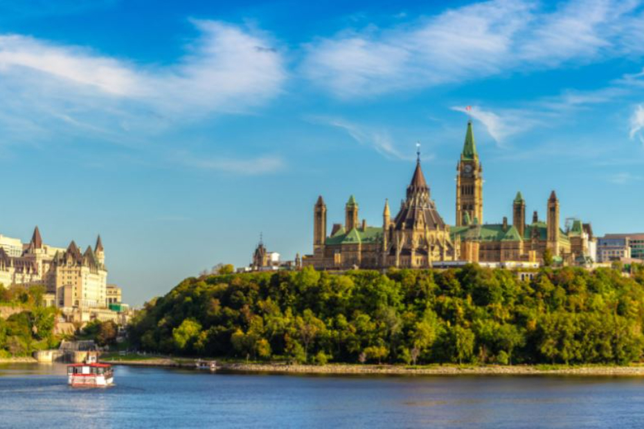 Parliament Building in Ottawa, Ontario